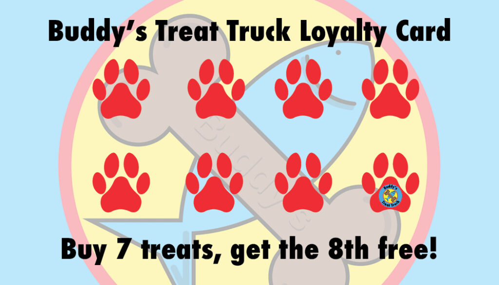 Food Truck Loyalty Card Front