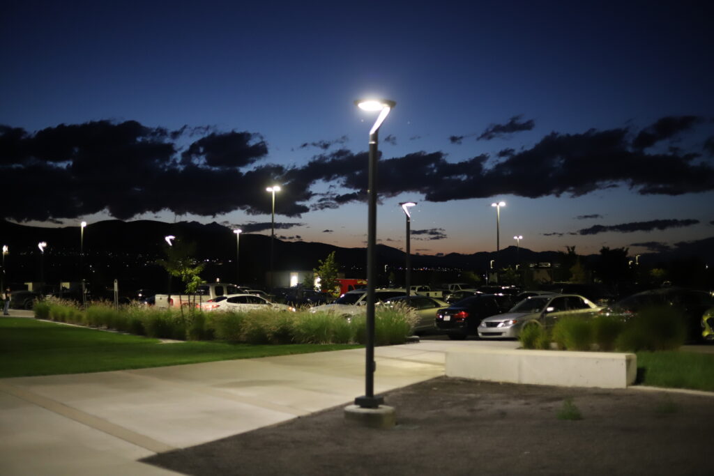 Parking Lot at Night